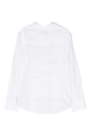 camicia in lino bianco FAY KIDS | FU5P00P0013100